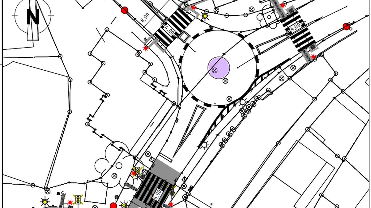 Entwurfsplan Am Stadtgraben / Bussenstrae