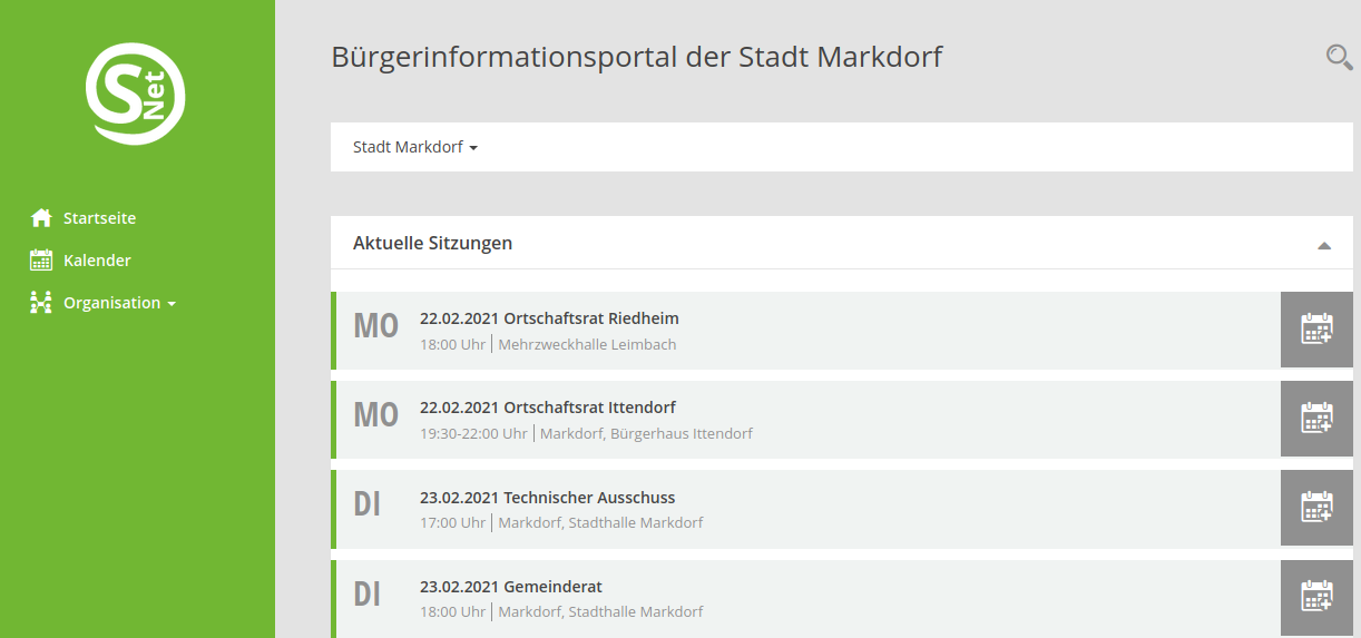 Brgerinformationsportal Stadt Markdorf